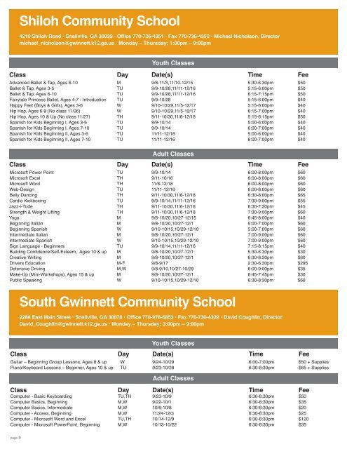 Live/Learn GCPS Community Schools - Gwinnett County Public ...