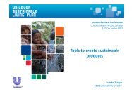 John Temple, Unilever - LCA Sustainable Product Design Europe ...