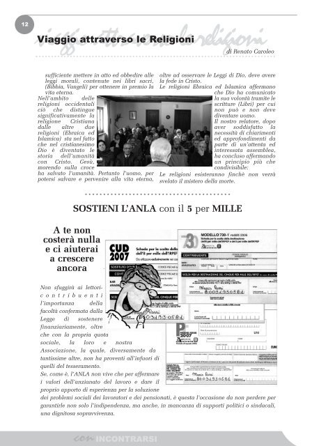 NÂ° 1 anno 2007 - Peoplecaring.telecomitalia.it - Telecom Italia