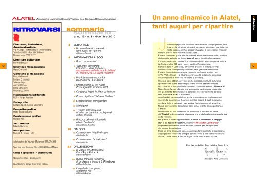 RITROVARSI - Peoplecaring.telecomitalia.it - Telecom Italia