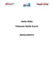 People Caring Asilo Nido Telecom Italia S.p.A.