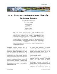 cv act library/es - CV Cryptovision Gmbh