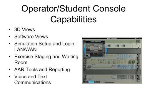 Industry Perspective - PEO STRI - U.S. Army