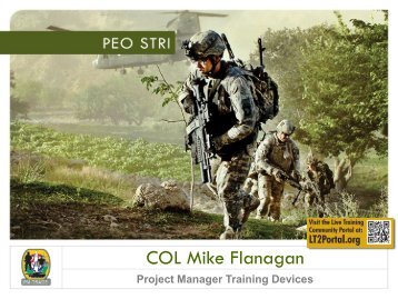 COL Michael Flanagan, USA - PEO STRI