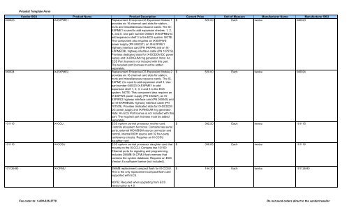 Current Price List (PDF) - Peppm