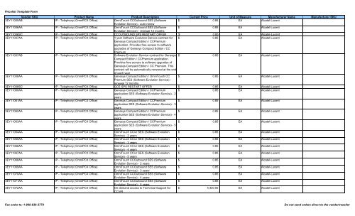 Current Price List (PDF) - Peppm