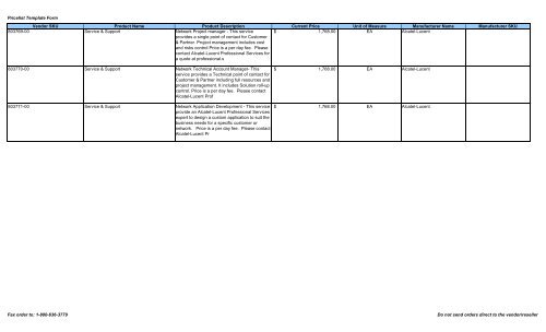 Current Price List (PDF) - Peppm