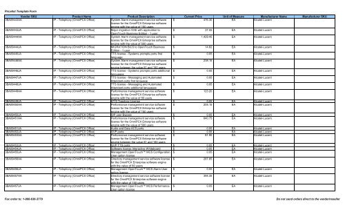 Current Price List (PDF) - Peppm