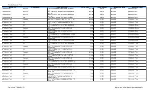 Current Price List (PDF) - Peppm