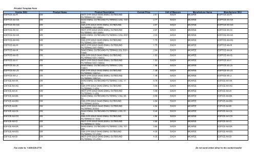 Current Price List (PDF) - Peppm