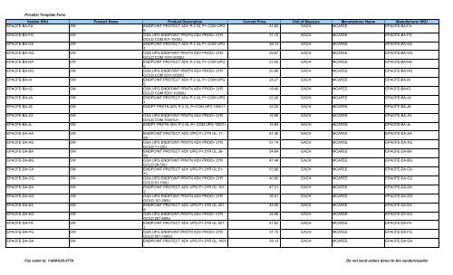 Current Price List (PDF) - Peppm