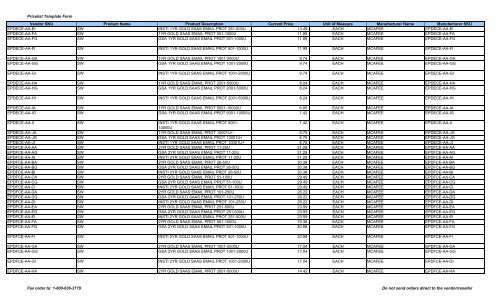 Current Price List (PDF) - Peppm