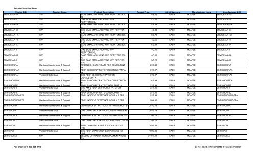 Current Price List (PDF) - Peppm