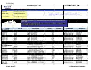 Current Price List (PDF) - Peppm