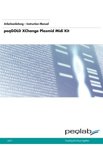 peqGOLD XChange Plasmid Midi Kit - PEQLAB Biotechnologie GmbH