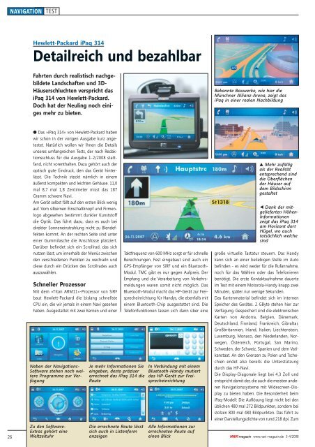 Die neuesten Navi-Geräte im Praxistest - Navi-Magazin ONLINE