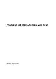 PROBLEME MIT DEN NACHBARN, WAS TUN? - Tulln an der Donau