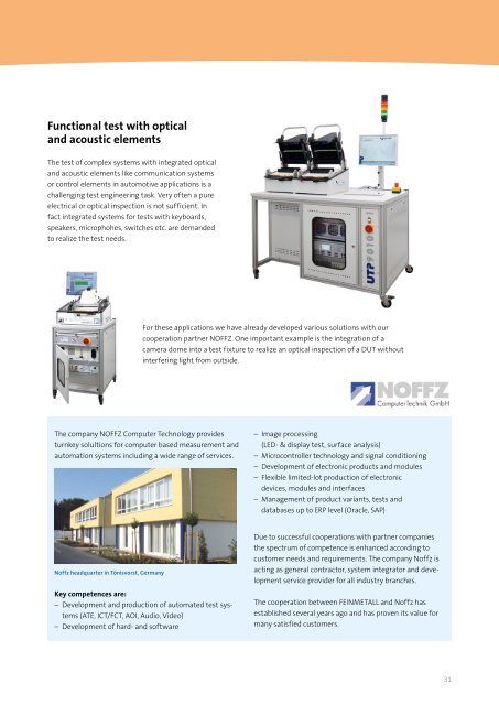 Test Fixtures - Feinmetall GmbH