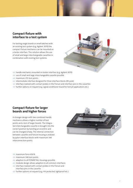 Test Fixtures - Feinmetall GmbH