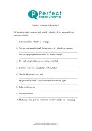 To Download This Exercise In Pdf Perfect English Grammar