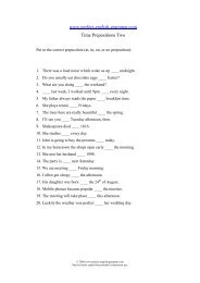 to download this exercise in PDF - Perfect English Grammar