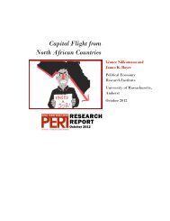 Capital Flight from North African Countries - Political Economy ...
