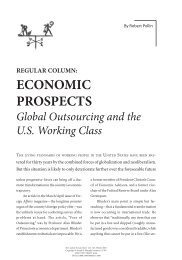 Global Outsourcing and the U.S. Working Class - Political Economy ...