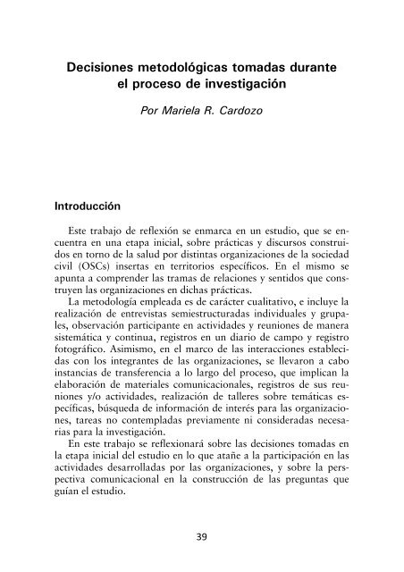 Aprender a investigar - Facultad de Periodismo y ComunicaciÃ³n ...