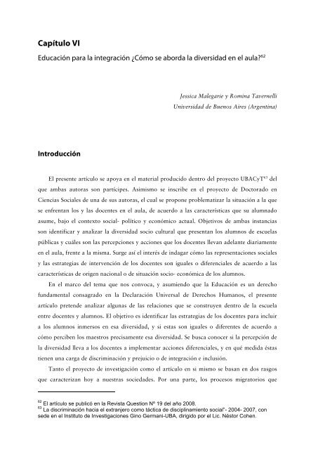 cuestiones sobre comunicaciÃ³n y educaciÃ³n - Facultad de ...