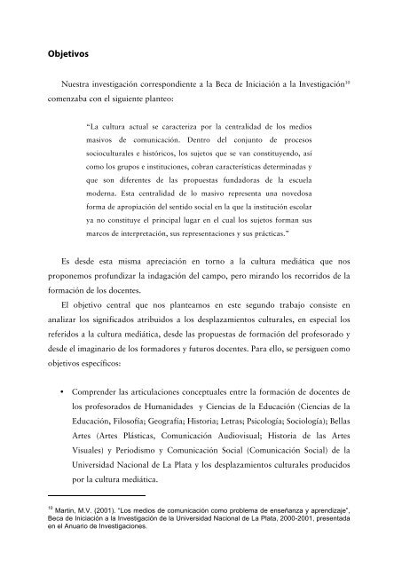 cuestiones sobre comunicaciÃ³n y educaciÃ³n - Facultad de ...