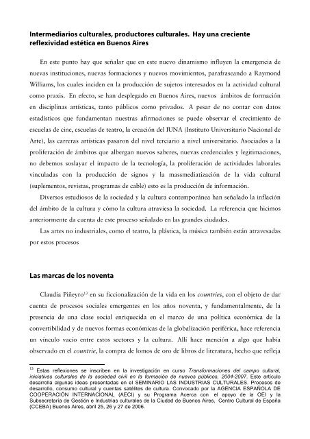 Cuestiones - Facultad de Periodismo y ComunicaciÃ³n Social ...