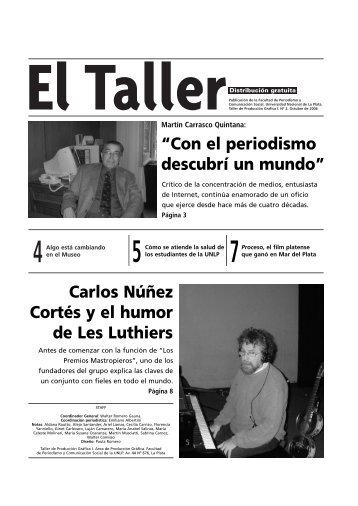 Con el periodismo descubrÃ­ un mundo - Facultad de Periodismo y ...