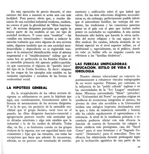 NÂº 34 - La clase dirigente / Carlos Real de AzÃºa - Publicaciones ...