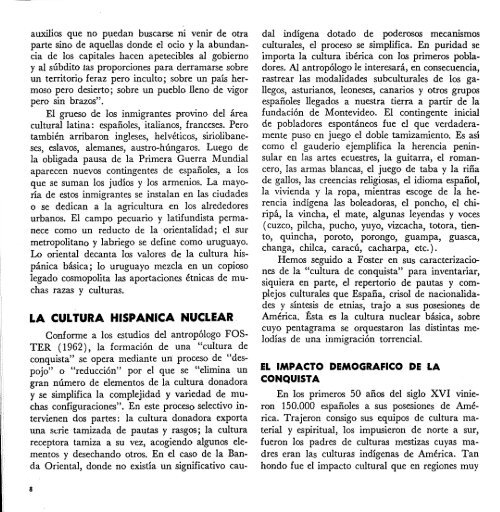 El legado de los inmigrantes - Publicaciones PeriÃ³dicas del Uruguay