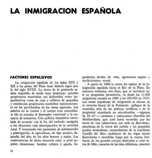 El legado de los inmigrantes - Publicaciones PeriÃ³dicas del Uruguay