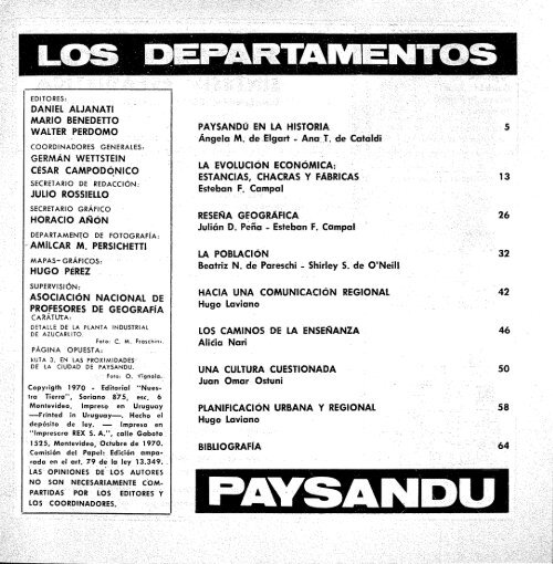 11 - PaysandÃº - Publicaciones PeriÃ³dicas del Uruguay