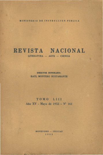 AÃ±o 15, nÂº 161 (mayo 1952) - Publicaciones PeriÃ³dicas del Uruguay
