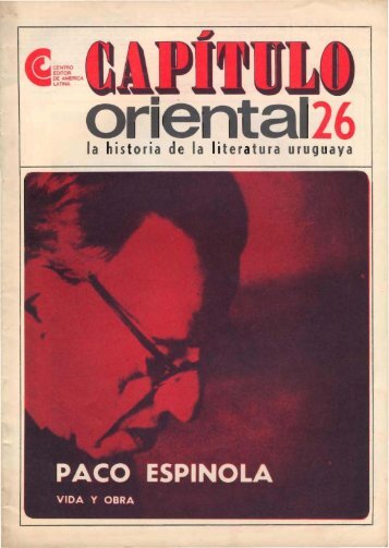 Paco EspÃ­nola : vida y obra - Publicaciones PeriÃ³dicas del Uruguay