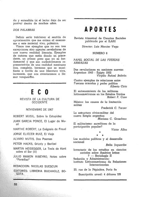 oct.-dic. 1967 - Publicaciones PeriÃ³dicas del Uruguay