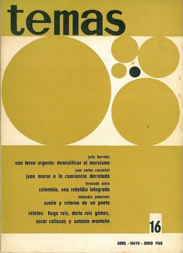 abr.-jun. 1968 - Publicaciones PeriÃ³dicas del Uruguay