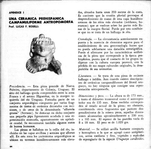 NÂº 1 - El Uruguay indÃ­gena / Renzo Pi Hugarte - Publicaciones ...