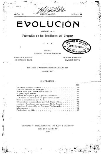 mar. 1915 - Publicaciones PeriÃ³dicas del Uruguay