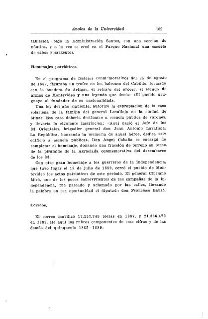 AÃ±o 38, nÂº 124 (1929) - Publicaciones PeriÃ³dicas del Uruguay