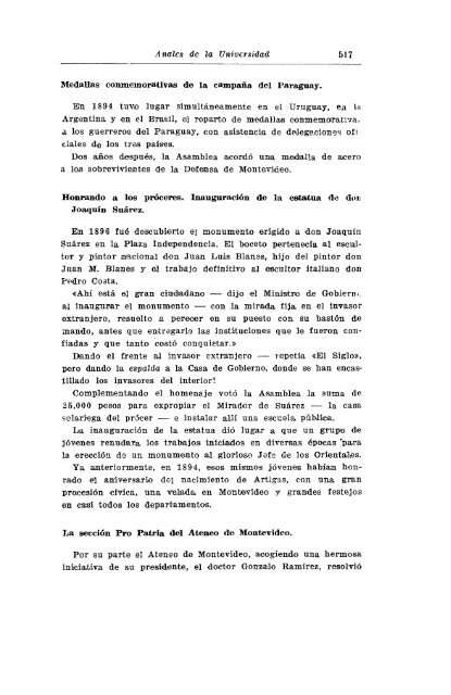 AÃ±o 38, nÂº 124 (1929) - Publicaciones PeriÃ³dicas del Uruguay