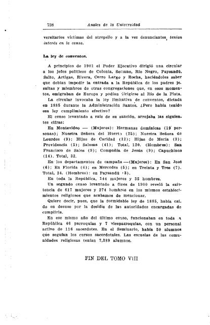 AÃ±o 38, nÂº 124 (1929) - Publicaciones PeriÃ³dicas del Uruguay