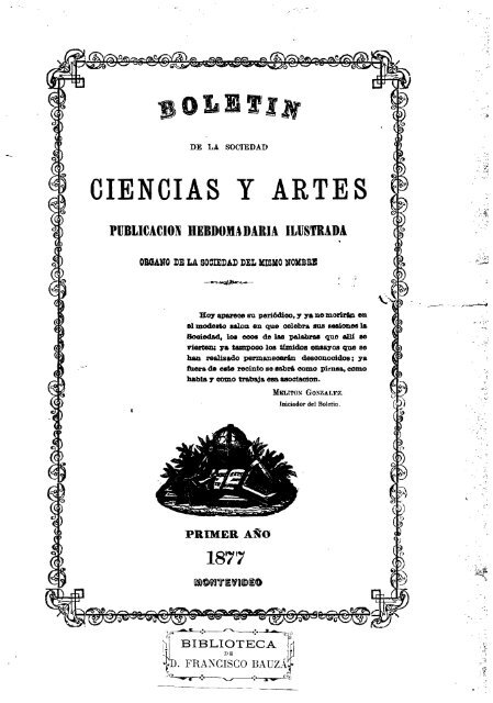 1877 - Publicaciones PeriÃ³dicas del Uruguay