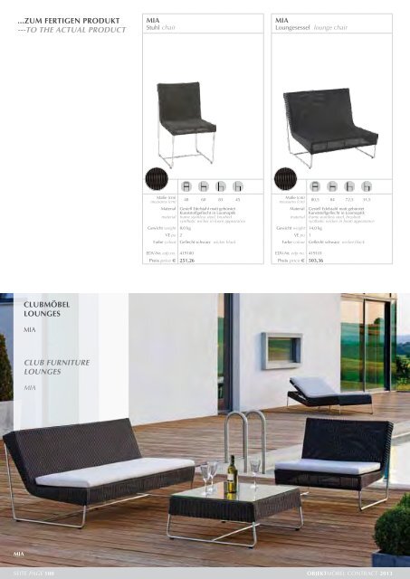 Loungekonzept_FURNITURE COLLECTION 2014