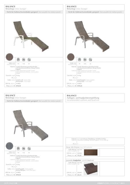 Loungekonzept_FURNITURE COLLECTION 2014