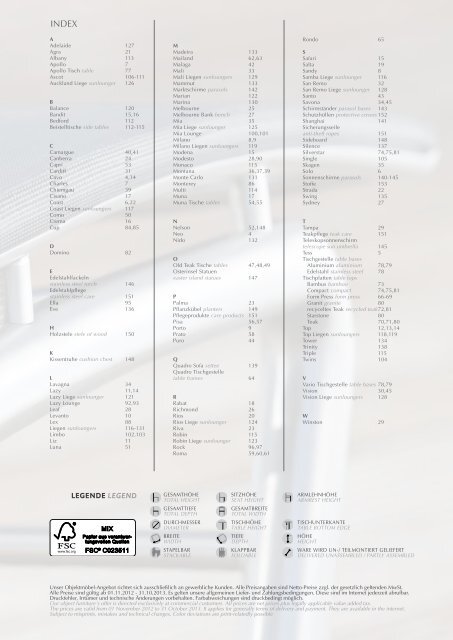 Loungekonzept_FURNITURE COLLECTION 2014