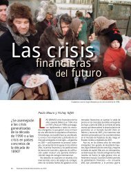 Las crisis financieras del futuro - Paolo Mauro y Yishay Yafeh ... - IMF